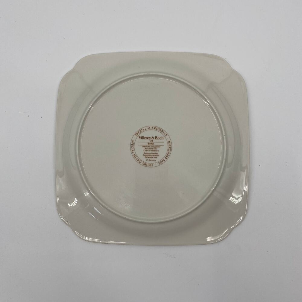 Vintage Villeroy & Boch 1748 Porcelain Square Botanica Fruit Basket‎ Replacement - Picture 5 of 5